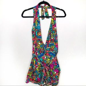 NWT Trina Turk Swim Coverup Romper